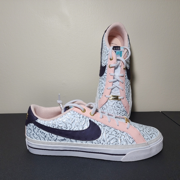 Nike Court Legacy SDC White Pink Serena Williams DJ1454-100 Women's Size 11 - Picture 10 of 11